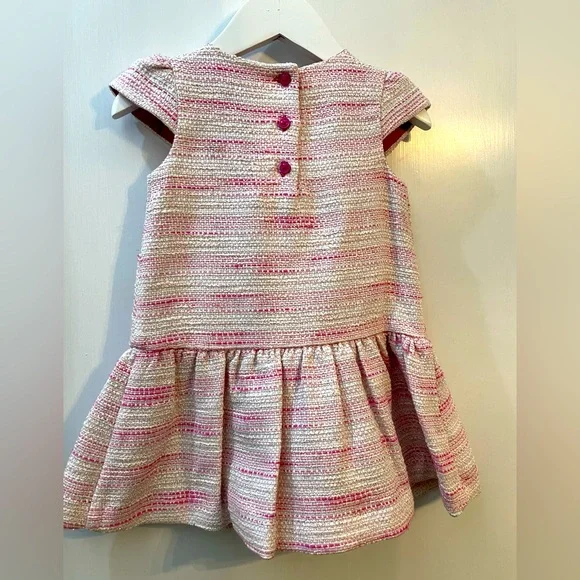 🎀 Janie and Jack Tweed Dress and Bloomers 🎀 - Picture 5 of 7